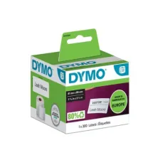 DYMO LW Naambadge Kaartjes Papier 41 x 89 mm Wit (pak 300 stuks)