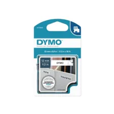 DYMO S0718060 D1 permanent 12 mm x 55 m zwart op wit DYMO S0718060 D1 permanent 12 mm x 55 m zwart op wit