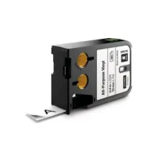 DYMO 1868752 XTL tape vinyl zwart op wit 19 mm (origineel) DYMO 1868752 XTL tape vinyl zwart op wit 19 mm (origineel)