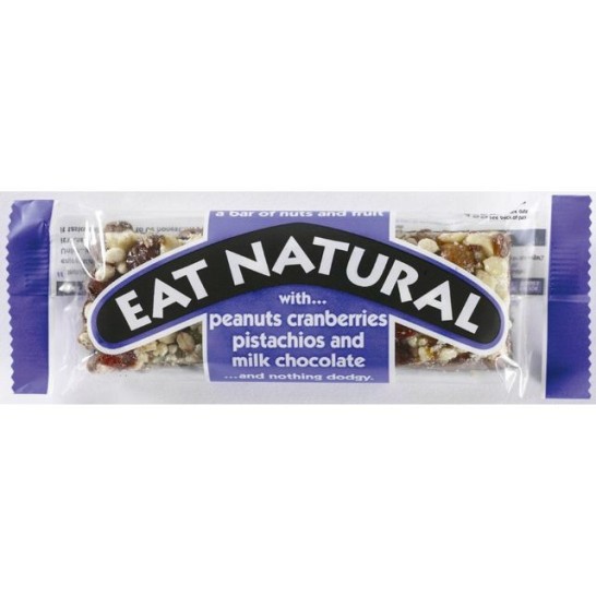 EAT NATURAL Repen Eat Natural melk chocolade 45gr (doos 12 stuks)