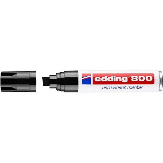 EDDING 800 Permanent marker 4-12mm Zwart (1 pak x 5 stuks)
