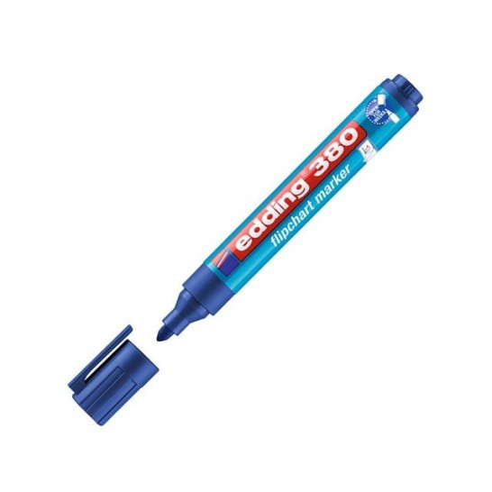 EDDING Flipover marker 380 15 - 3 mm blauw (pak 10 stuks)