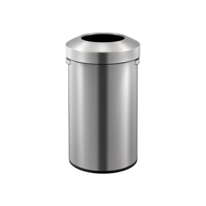EKO Afvalbak Urban 90L mat rvs