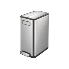 EKO Afvalbak Ecofly recycle 20+20L mat RVS EKO Afvalbak Ecofly recycle 20+20L mat RVS