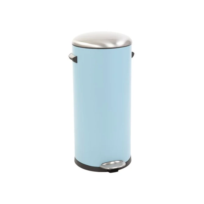 EKO Belle Deluxe Pedaalemmer 338 x diameter 292 mm 30 L Blauw EKO Belle Deluxe Pedaalemmer 338 x diameter 292 mm 30 L Blauw