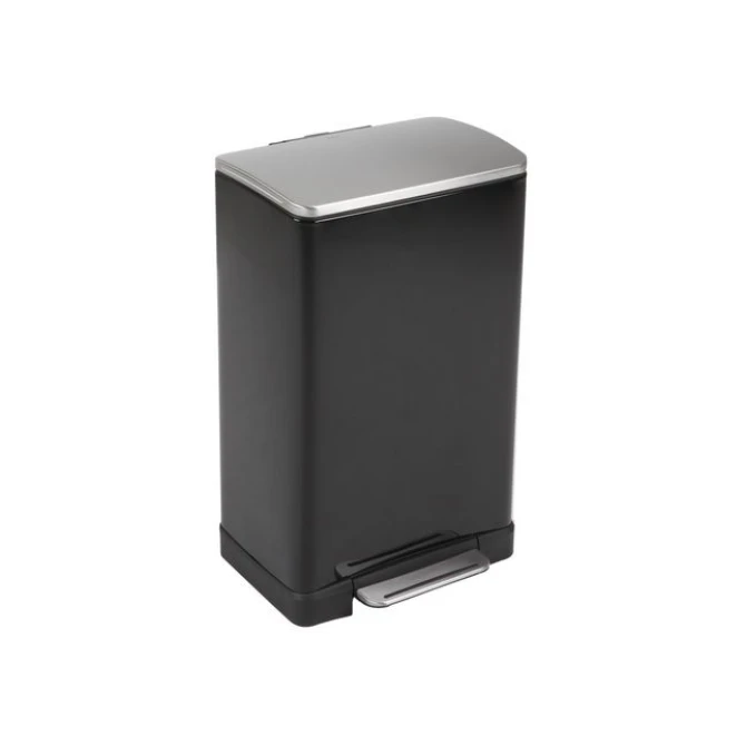 EKO E-Cube 40L Pedaalemmer mat RVS EKO E-Cube 40L Pedaalemmer mat RVS