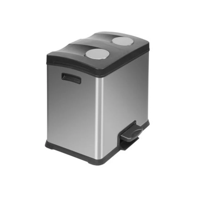 EKO Recycle Rejoice Step Bin 2x12L Pedaalemmer