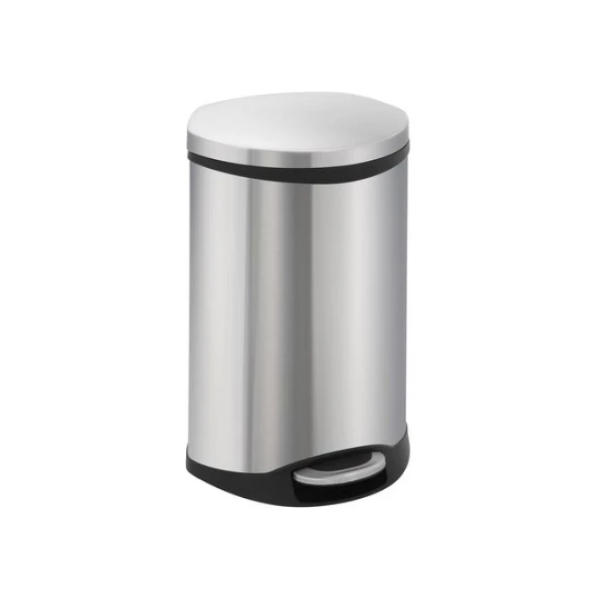 EKO Shell Bin Pedaalemmer 18L mat RVS EKO Shell Bin Pedaalemmer 18L mat RVS