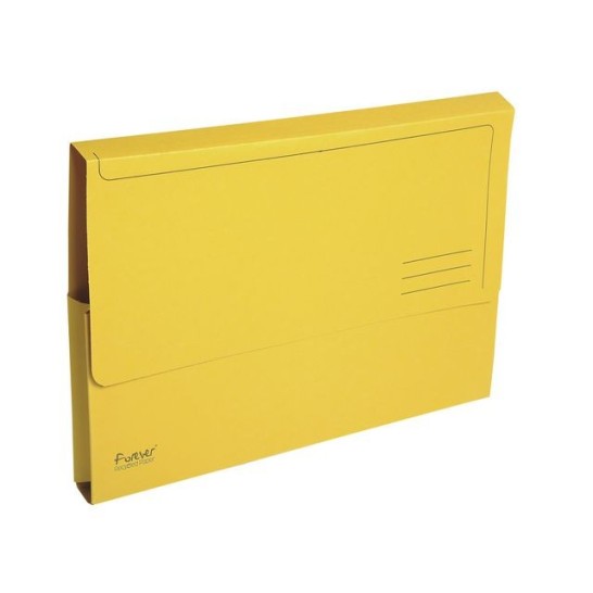 EXACOMPTA Documentenbox Forever A4 290 g/m² geel (pak 50 stuks)