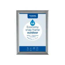 Economy Outdoor Clicklijst A4 Zilver Economy Outdoor Clicklijst A4 Zilver