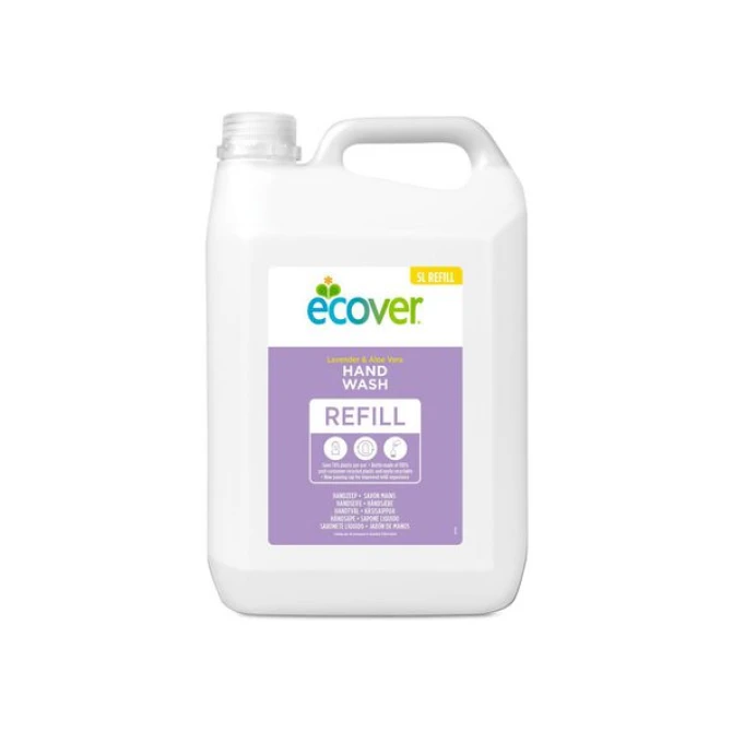 Ecover Handzeep Lavendel 5 L (fles 5 liter) Ecover Handzeep Lavendel 5 L (fles 5 liter)