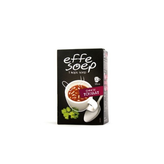 Effe Soep 1 kops soep Chinese Tomaat (doos 21 stuks)