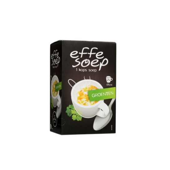Effe Soep soep 1 kops groenten 175 ml (doos 21 stuks)