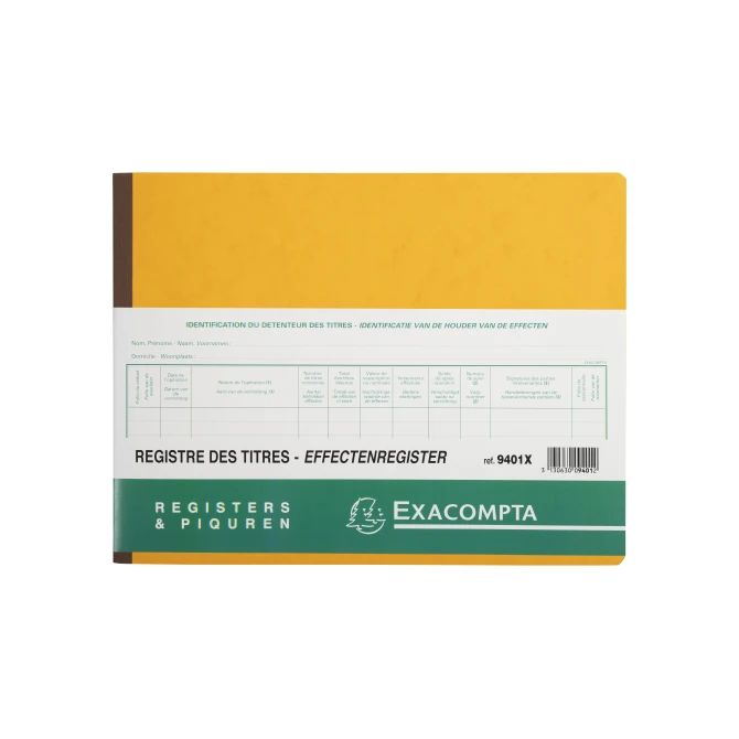 Effectenregister 24x32 SRL-BV/pak5 Effectenregister 24x32 SRL-BV/pak5