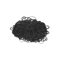 Elastiek 102 x 3 mm Zwart (pak 1000 gram) Elastiek 102 x 3 mm Zwart (pak 1000 gram)