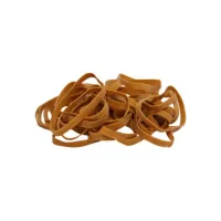 Elastiek 120 x 8 mm Bruin (pak 1 kilogram) Elastiek 120 x 8 mm Bruin (pak 1 kilogram)