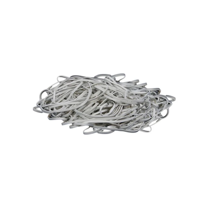 Elastiek 140 x 3 mm Wit (doos 1000 gram) Elastiek 140 x 3 mm Wit (doos 1000 gram)