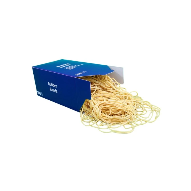 Elastiek nr 16 65 x 15 mm Naturel (doos 500 gram) Elastiek nr 16 65 x 15 mm Naturel (doos 500 gram)