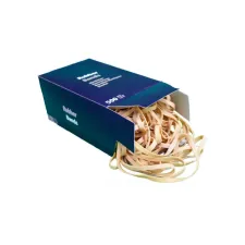 Elastiek nr 24 125 x 4 mm Naturel (doos 500 gram)