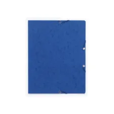 Elastomap zonder kleppen A4 Karton Blauw (pak 10 stuks)