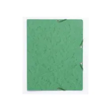 Elastomap zonder kleppen A4 Karton Groen (pak 10 stuks)