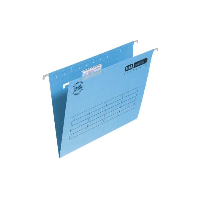 elba Hangmap Verticfile Ultimate® Verticaal A4 v-bodem blauw (doos 25 stuks)