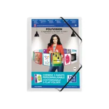 elba Polyvision Elastomap A4 Transparant elba Polyvision Elastomap A4 Transparant