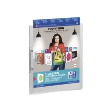 elba Polyvision Presentatieringband A4 30 mm 2 rings ringcapaciteit 25 mm transparant elba Polyvision Presentatieringband A4 30 mm 2 rings ringcapaciteit 25 mm transparant