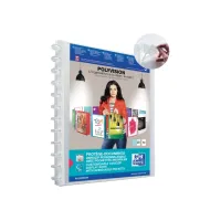 elba Showalbum Polyvision Vario Zipp 20 tassen transparant