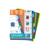 elba Tabbladen gekleurd kunststof 11 rings A4 maxi 10 onbedrukte tabs (set 10 vel) elba Tabbladen gekleurd kunststof 11 rings A4 maxi 10 onbedrukte tabs (set 10 vel)