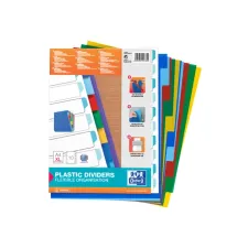elba Tabbladen gekleurd kunststof 11 rings A4 maxi 10 onbedrukte tabs (set 10 vel) elba Tabbladen gekleurd kunststof 11 rings A4 maxi 10 onbedrukte tabs (set 10 vel)