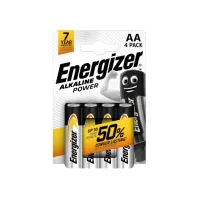 Energizer Alkaline Power AA Batterij 1.5 V (pak 4 stuks)