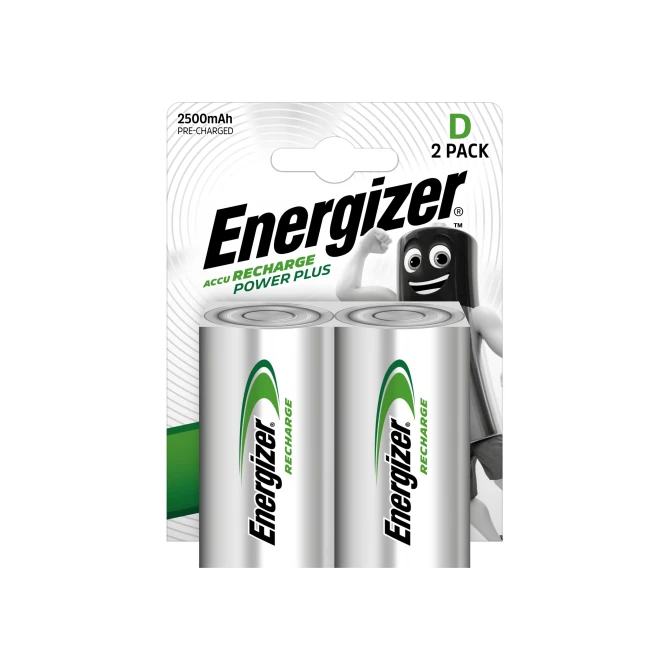Energizer Batterij oplaadbaar D/HR20 (pak 2 stuks)