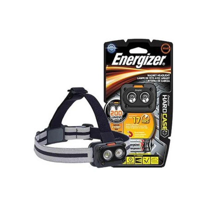 ENERGIZER Headlight Hardcase Pro 200 lumen