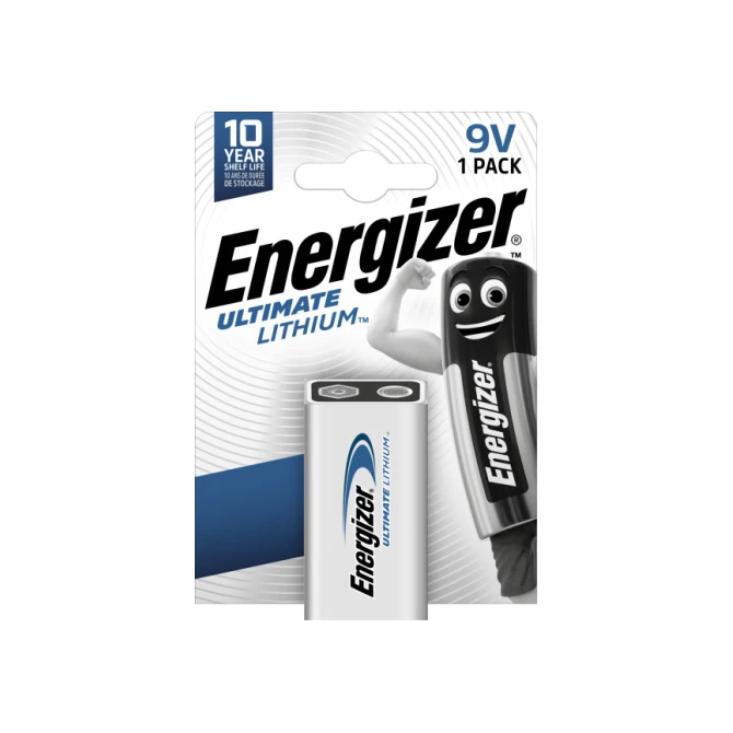 Energizer Lithium Batterij 9 V