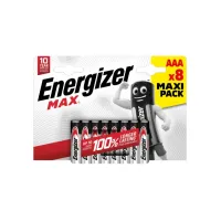 Energizer Max AAA Alkaline Batterij (blister 8 stuks)