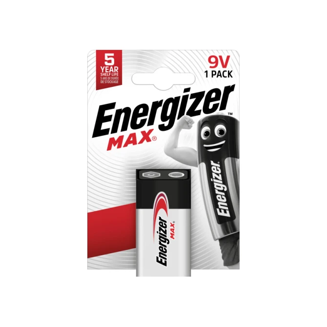 Energizer Max Alkaline Blokbatterij 9 V