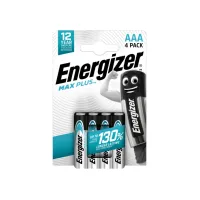 Energizer Max Plus AAA Batterij (blister 4 stuks)
