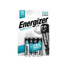 Energizer Max Plus AAA Batterij (blister 4 stuks) Energizer Max Plus AAA Batterij (blister 4 stuks)