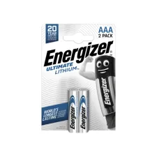 Energizer Ultimate Lithium AAA Batterij 1.5 V (pak 2 stuks) Energizer Ultimate Lithium AAA Batterij 1.5 V (pak 2 stuks)
