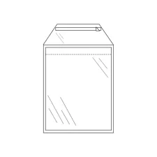 RAADHUIS Paklijst Envelop 235x310 P/S transparant (1000 stuks)