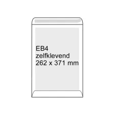 Envelop 262x371mm bordrug P/S wit (10 stuks) Envelop 262x371mm bordrug P/S wit (10 stuks)