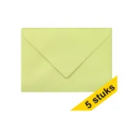 Clairefontaine Envelop C5 120g bladgroen (5 stuks)