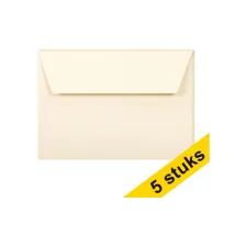 Clairefontaine Envelop C6 120g ivoor (5 stuks)