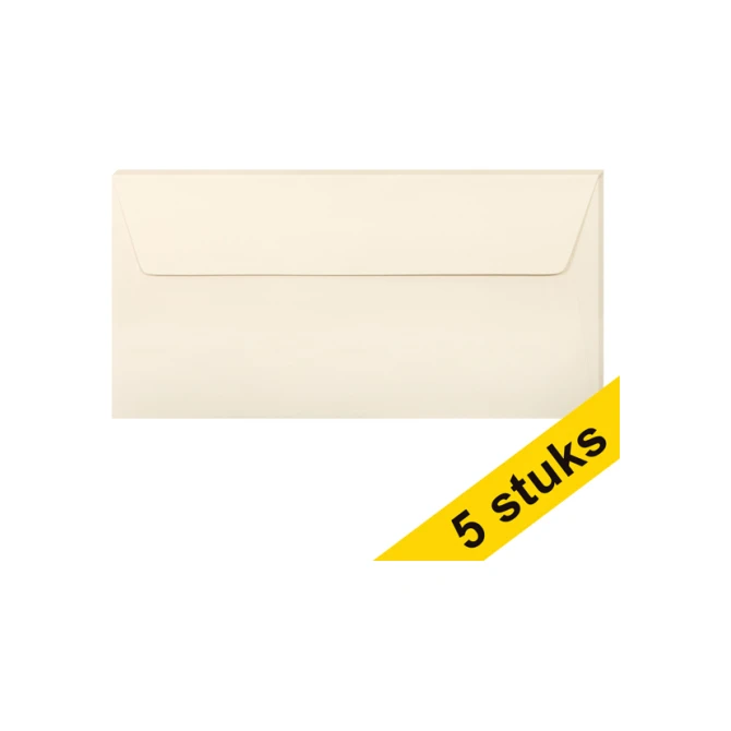 Envelop EA5/6 120g ivoor (5 stuks)