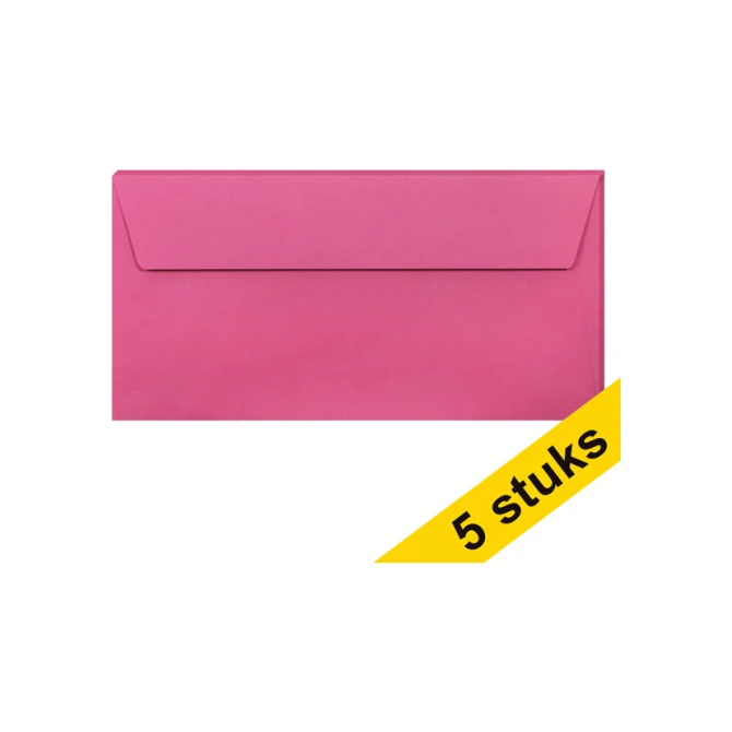 Envelop EA5/6 120g roze (5 stuks)