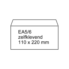 Envelop Raadhuis 110x220mm P/S/pk25 Envelop Raadhuis 110x220mm P/S/pk25