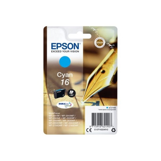 Epson 16 Inktcartridge Cyaan