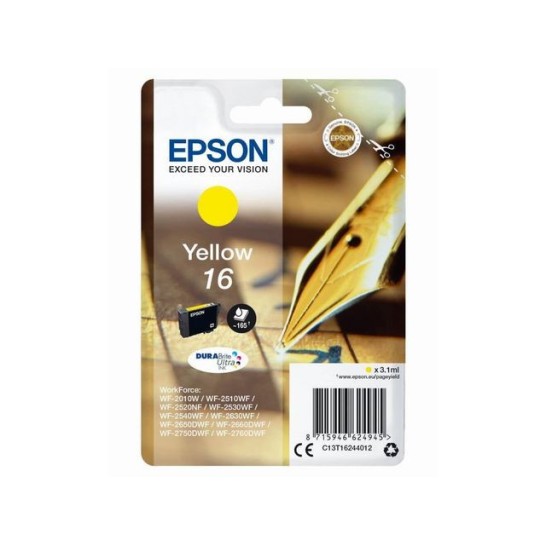 Epson 16 Inktcartridge Geel