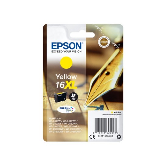 Epson 16XL Inktcartridge Geel